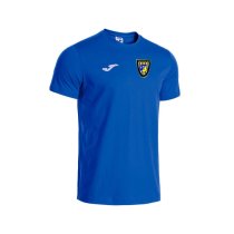 Joma pamut póló környakú olimpiada kék